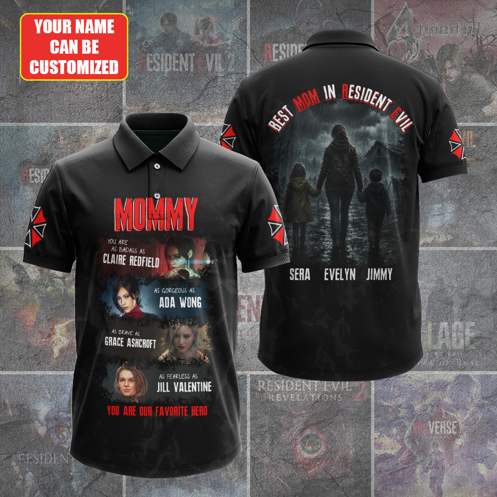 Personalized Resident Evil 3D Apparel – GNE6982