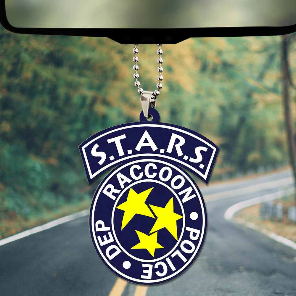 Resident Evil Custom shape 2-sided Acrylic Car Ornament – GNE6578