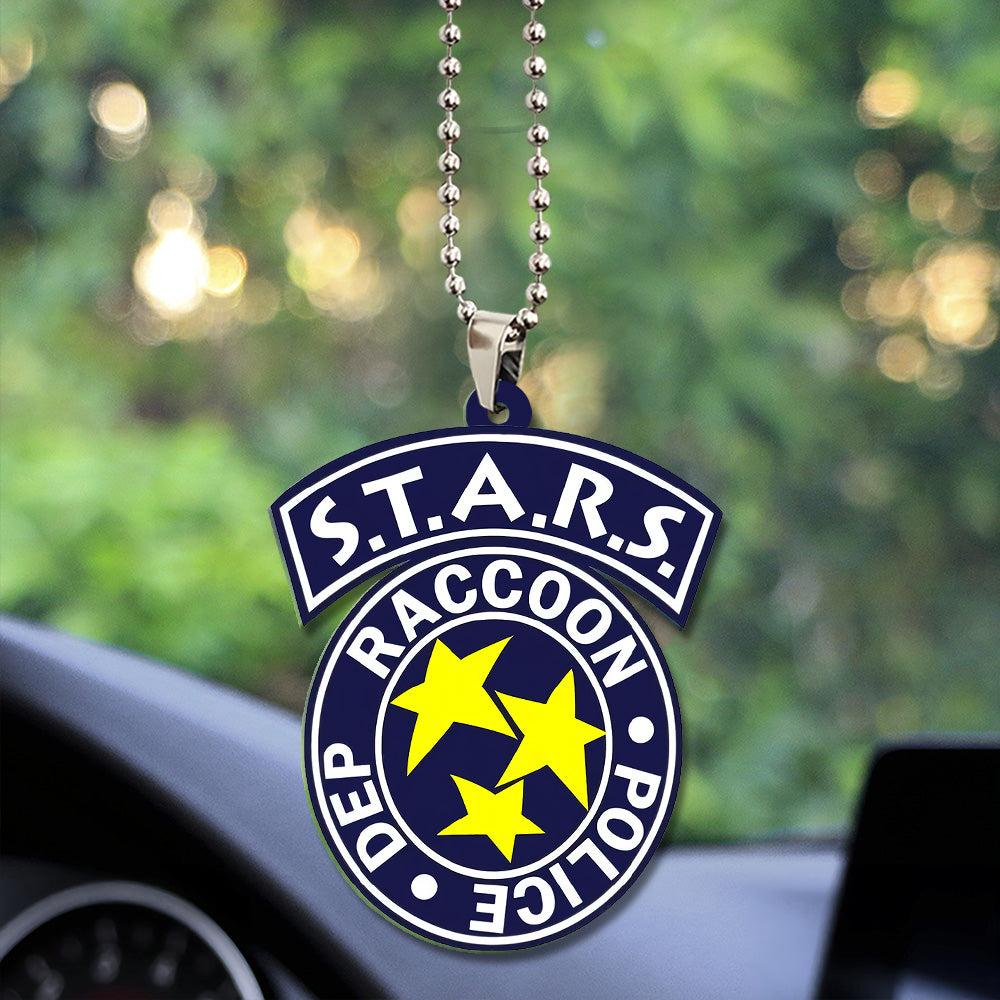 Resident Evil Custom shape 2-sided Acrylic Car Ornament – GNE6578