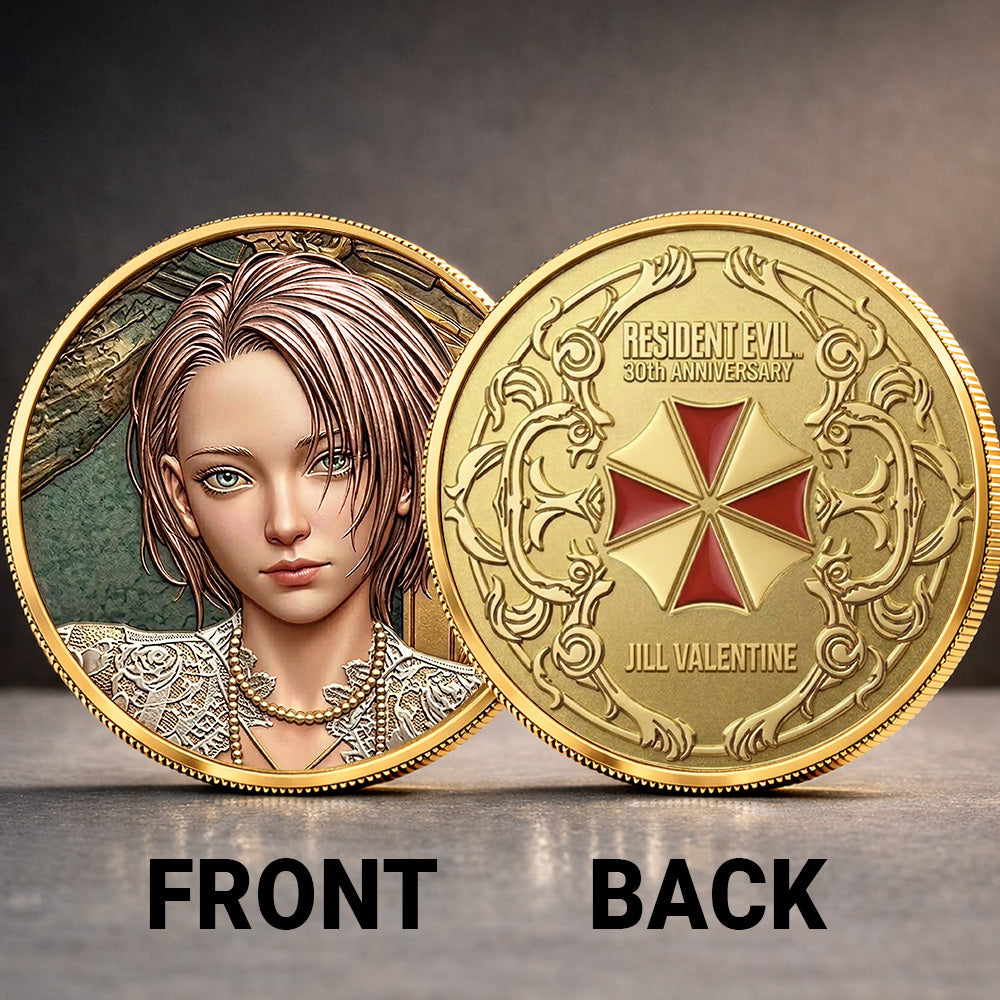 Resident Evil x Jill Valentine 30th Anniversary Commemorative Coin – GNE6160