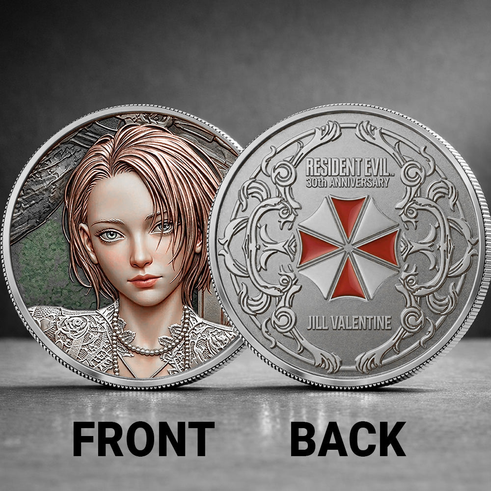 Resident Evil x Jill Valentine 30th Anniversary Commemorative Coin – GNE6160