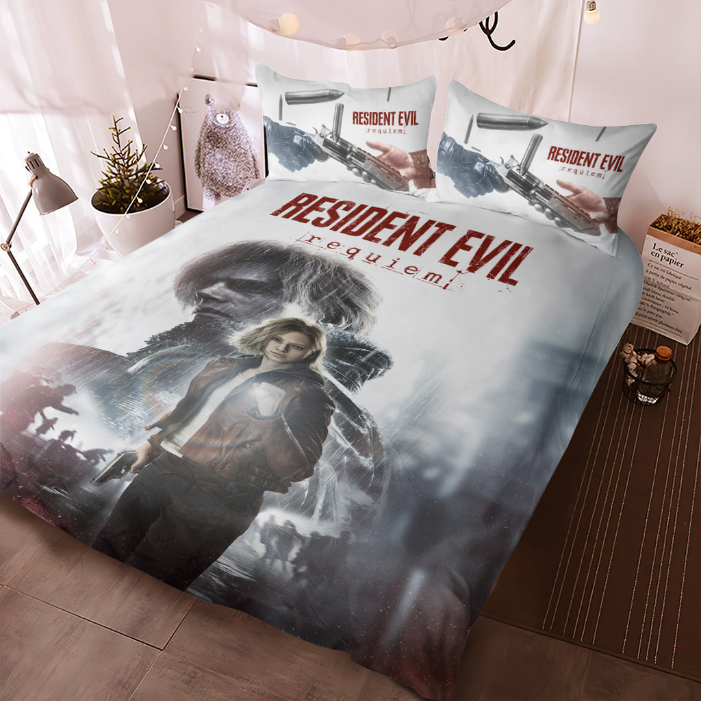 Resident Evil Requiem 3-Piece Duvet Bedding Set – GNE5881