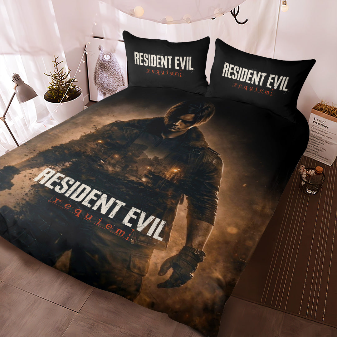 Resident Evil Requiem 3-Piece Duvet Bedding Set – GNE5883