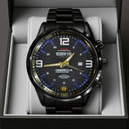 Resident Evil Requiem Black Stainless Steel Watch – TANTN22228