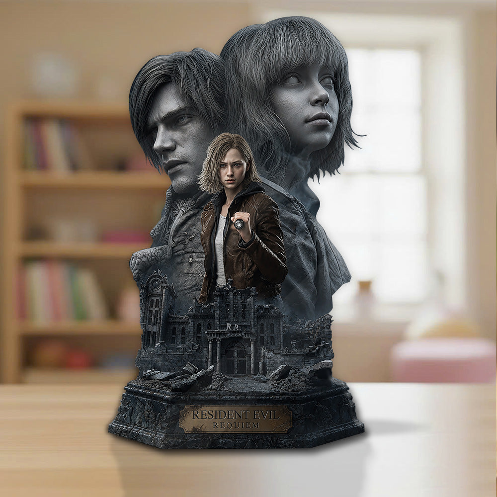 Resident Evil Requiem Custom Shape Acrylic Plaque – GNE6345