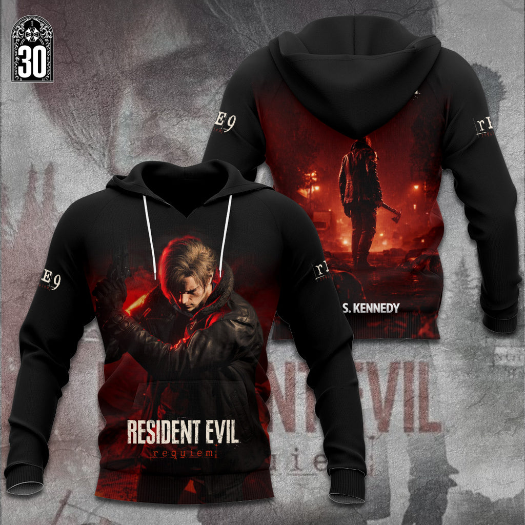 Resident Evil Requiem x Leon Scott Kennedy 3D Apparel – GNE5541
