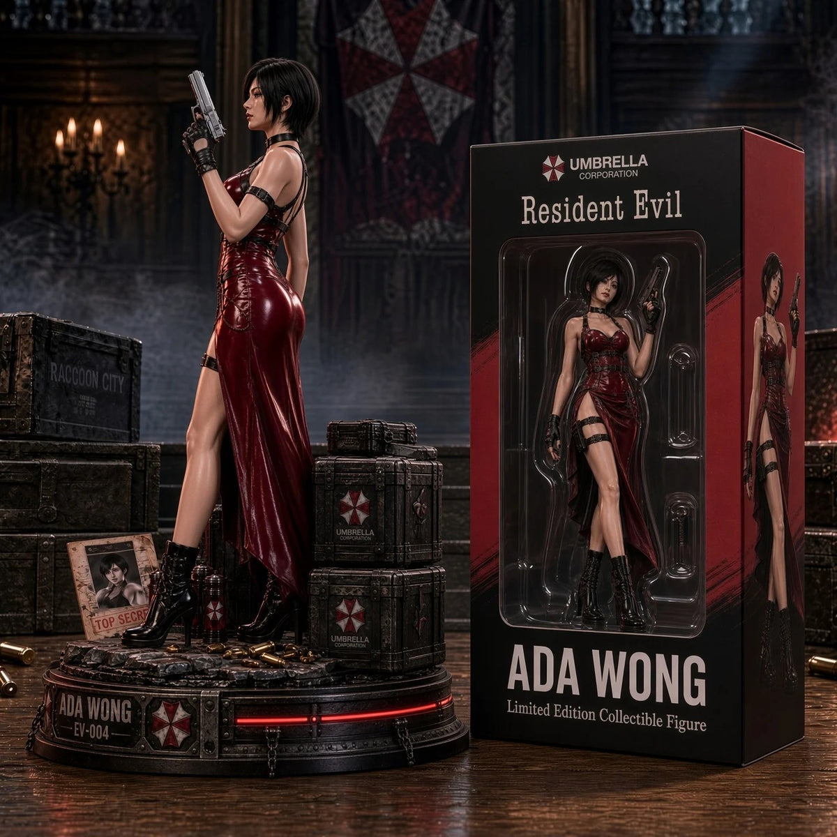 Resident Evil x Ada Wong 3D Collectible Vinyl Figure – TANTN26219