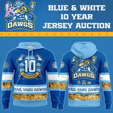 Roanoke Rail Yard Dawgs Blue 10 Year Hoodie