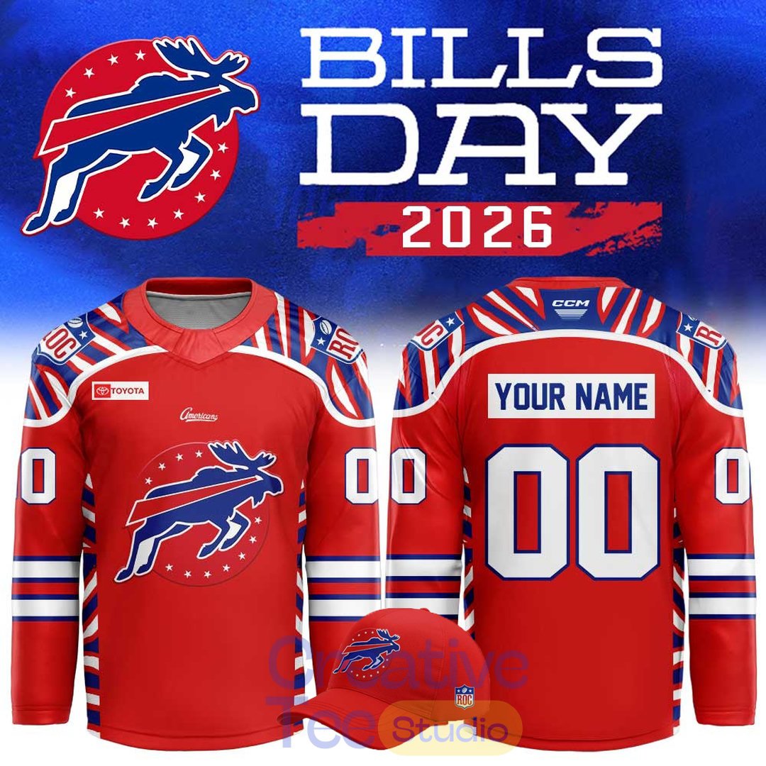 Rochester Americans Bills Day 2026 Hockey Jersey