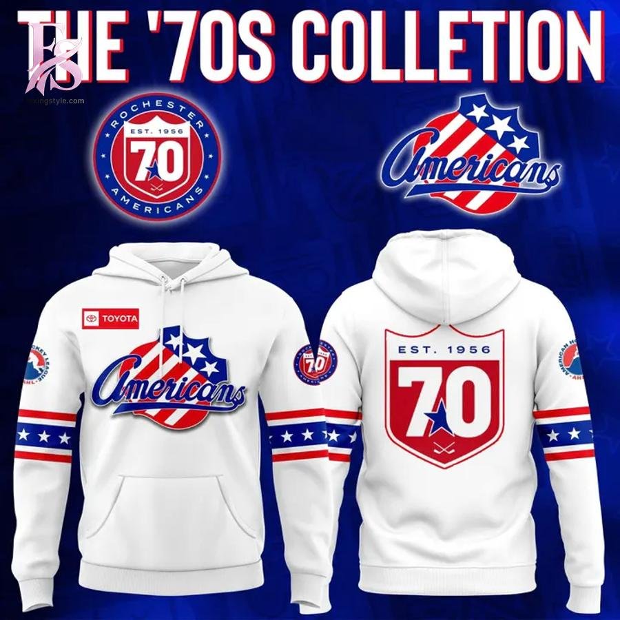 Rochester Americans The 70s Colletion Hoodie