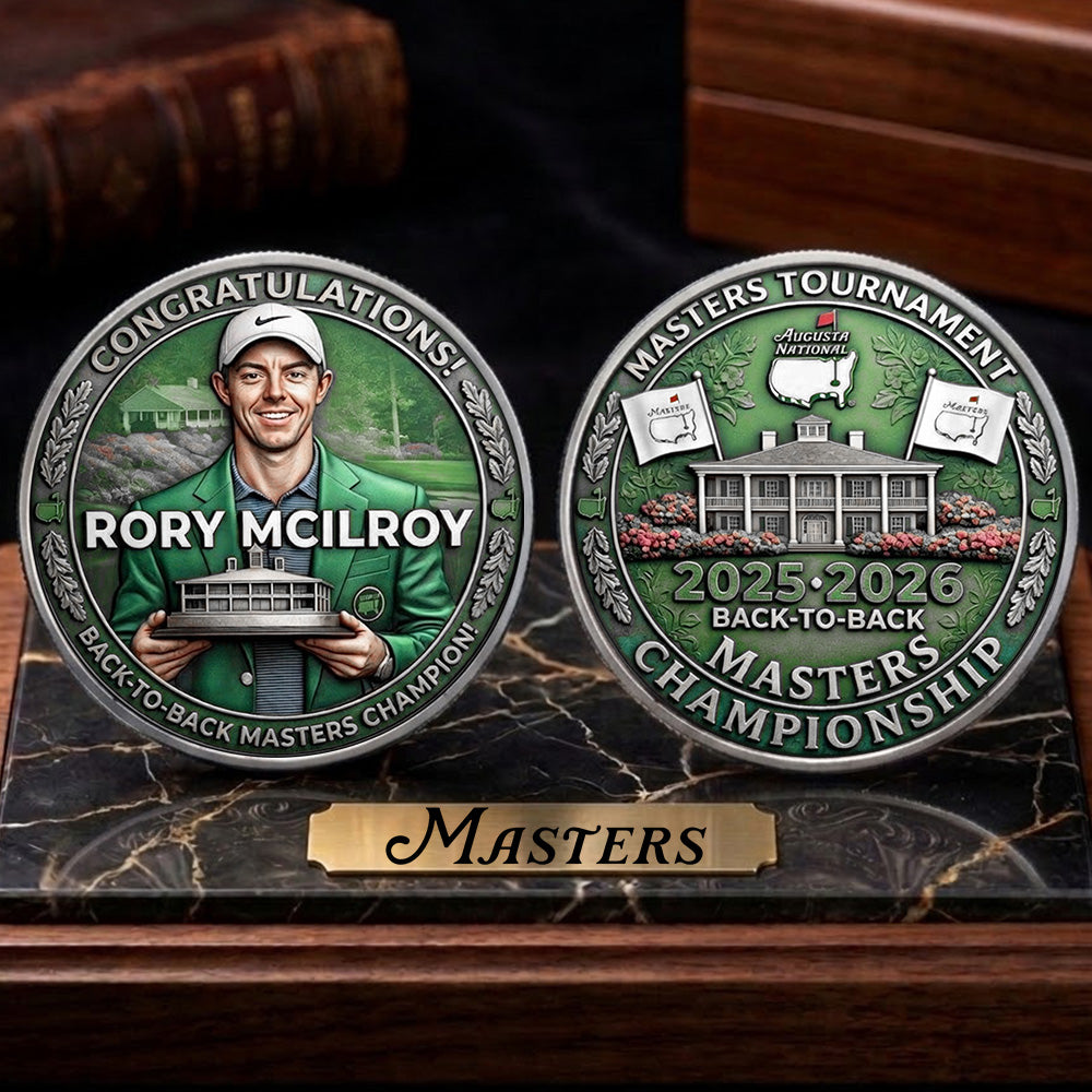 Masters Tournament x Rory McIlroy 2026 Champion Commemorative Coin – TMTHU5108
