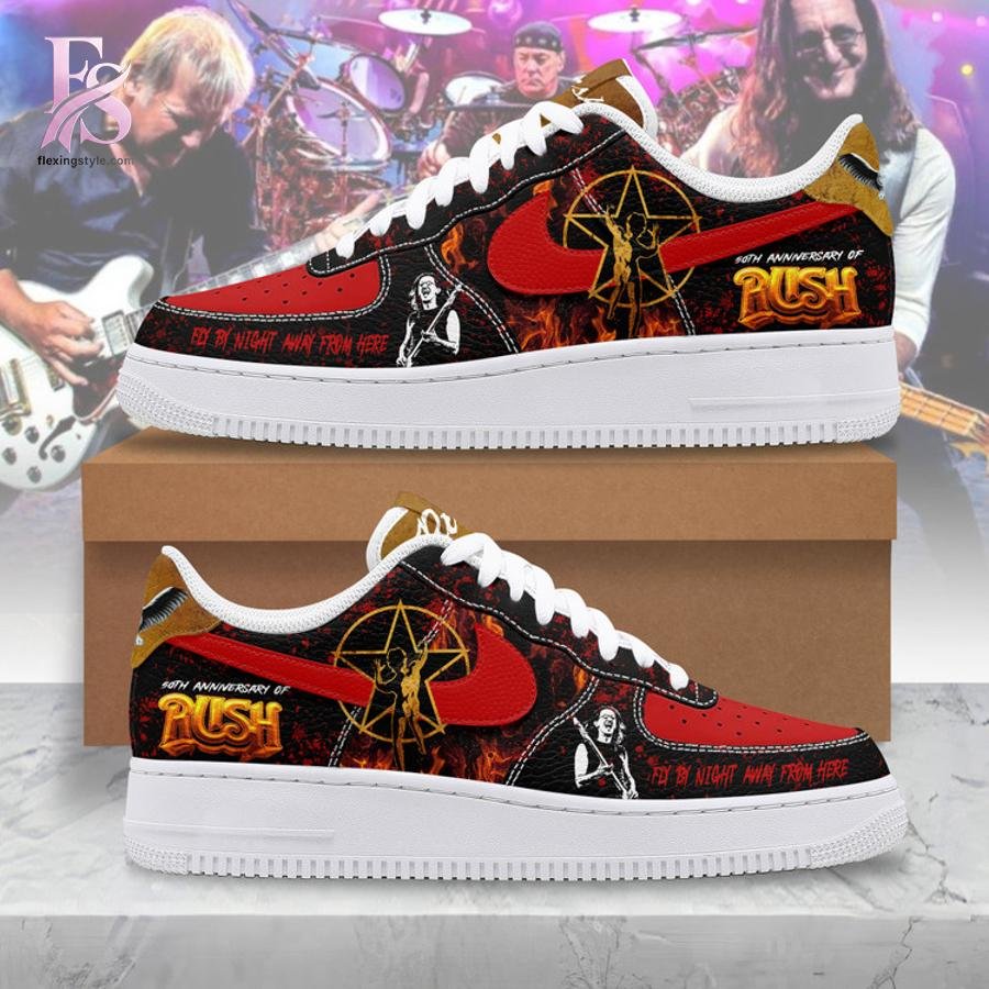 Rush 50 Anniversary Air Force Shoes