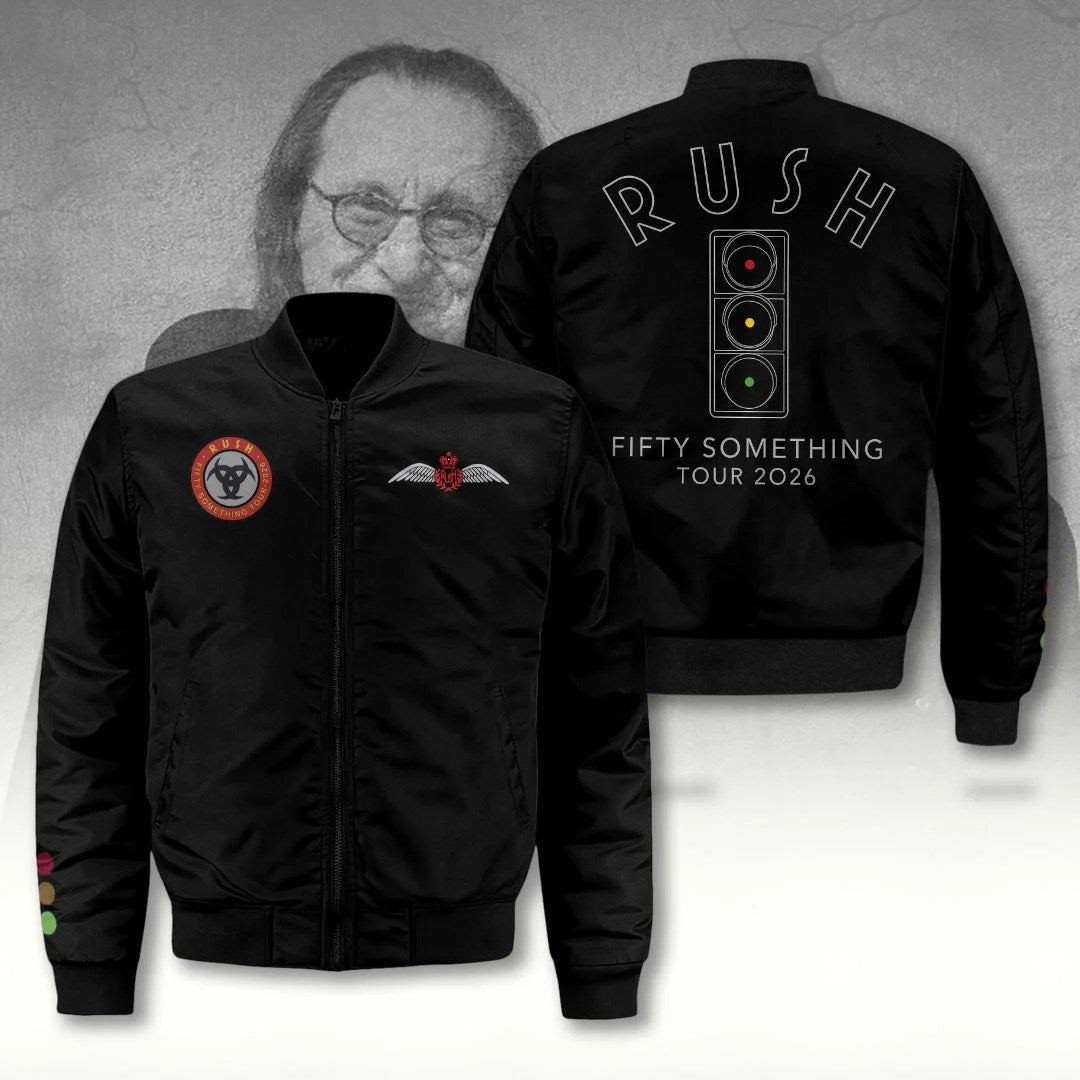 Rush 50th Anniversary 3D Bomber Jacket – TANTN25407