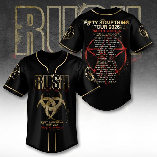 Rush Tour 2026 Baseball Jersey – TANTN25433