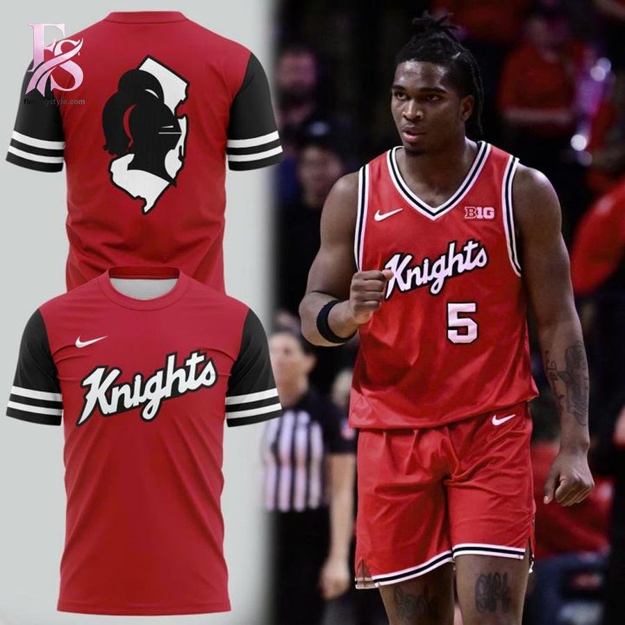 Rutgers Scarlet Knights Basketball Back to ’76 Uniform Sweatshirt