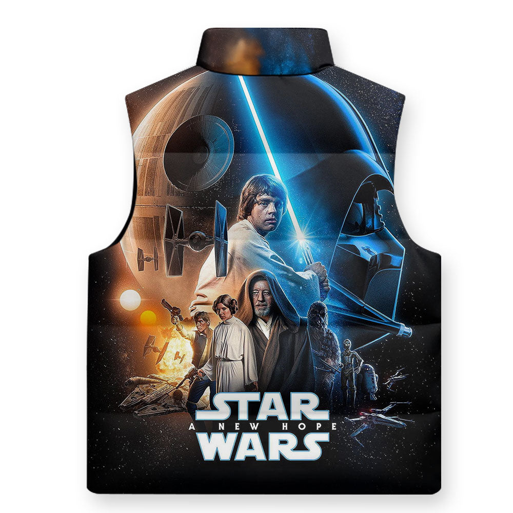 Star Wars 3D Sleeveless Down Jacket – TMTHU1632