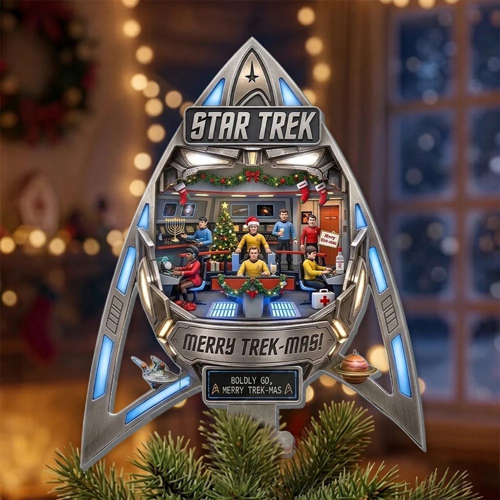 Star Trek Christmas Tree Topper – TMTHU9635