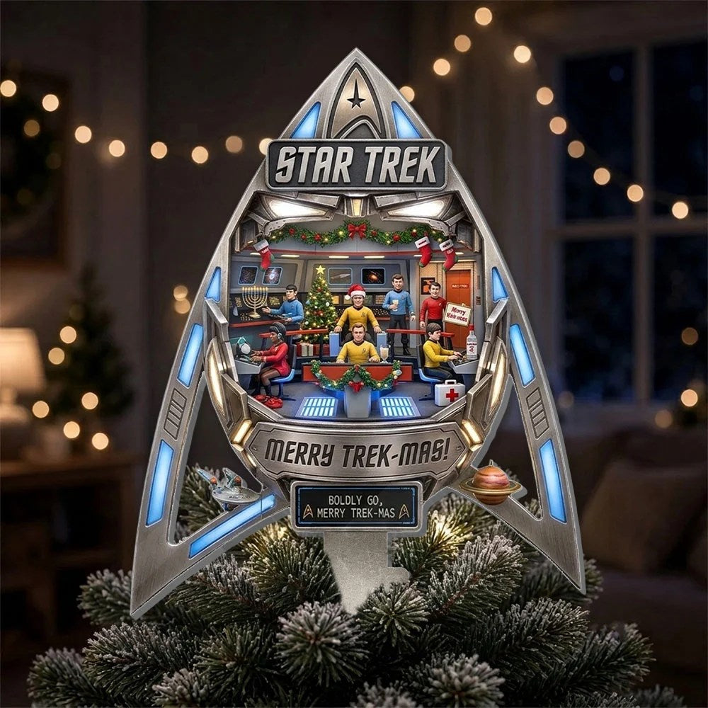 Star Trek Christmas Tree Topper – TMTHU9635