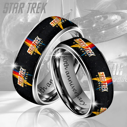 Star Trek 60th Anniversary 2026 Custom Alloy Ring – TMTHU649