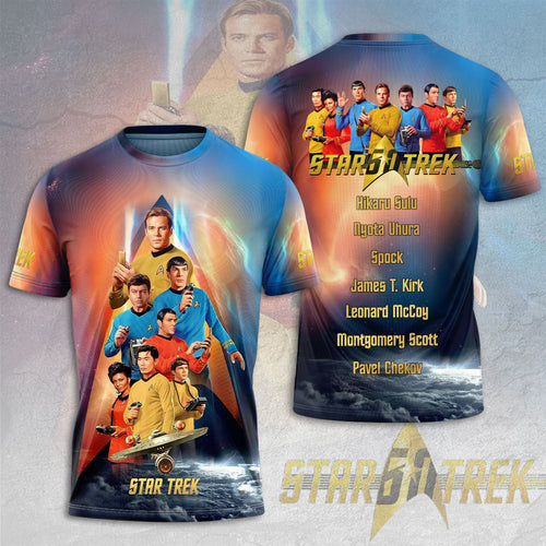 Star Trek 60th Anniversary 3D Apparel – TMTHU1504