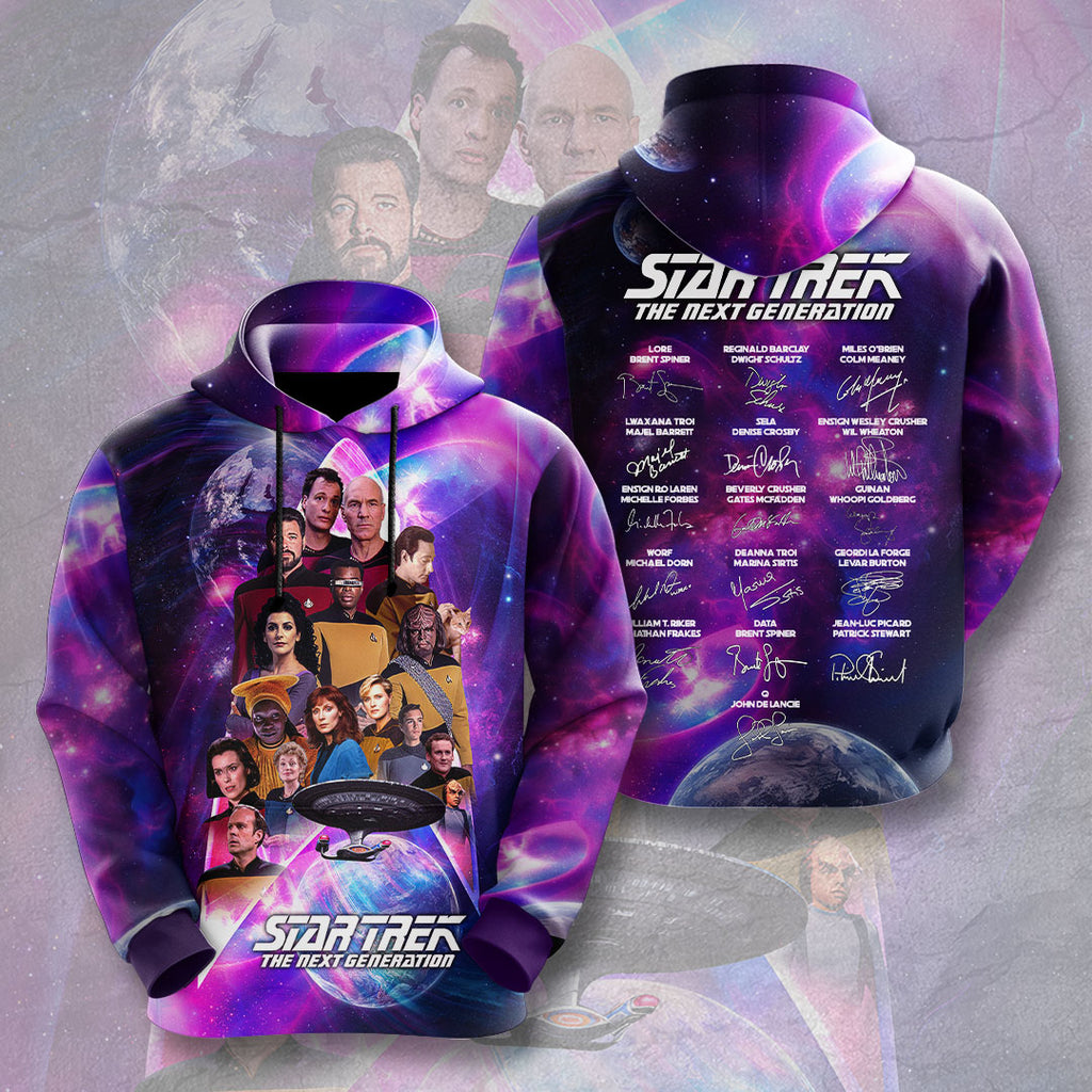 Star Trek The Next Generation 3D Apparel – TMTHU1360