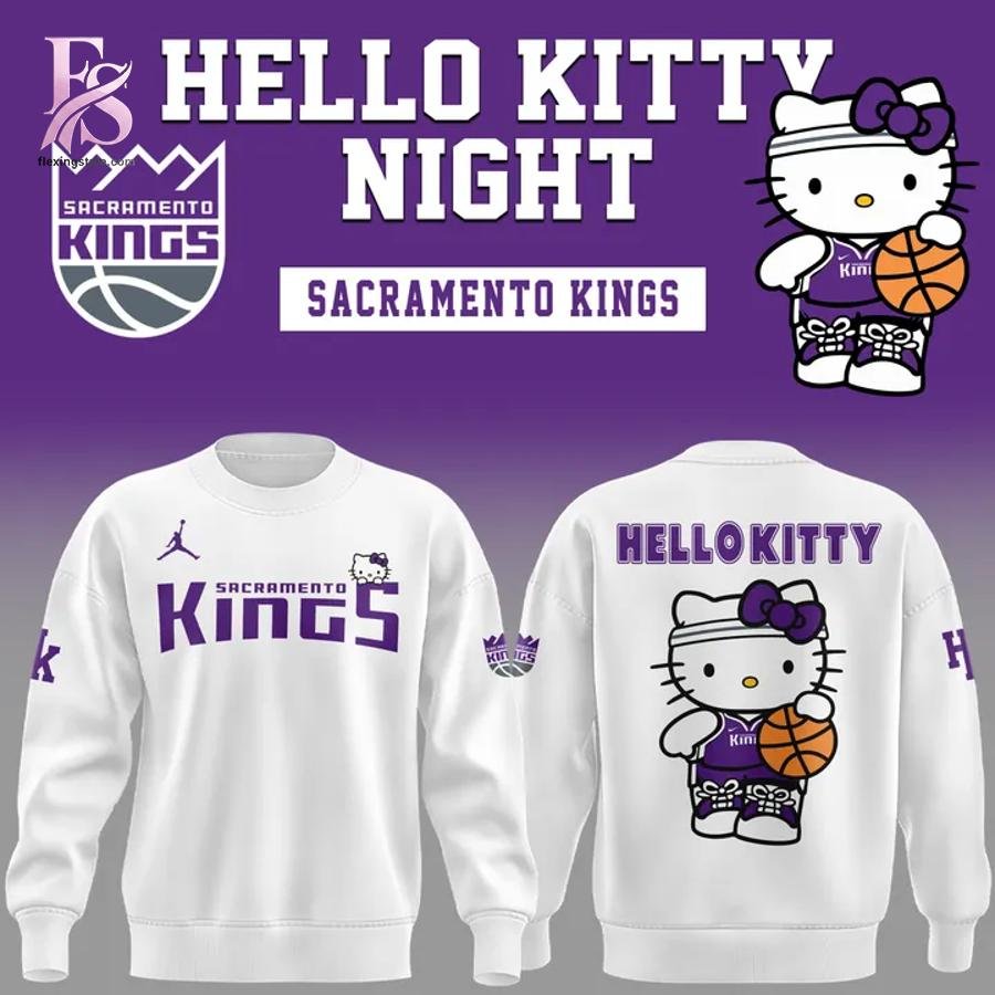 Sacramento Kings x Hello Kitty Night 2026 T-Shirt
