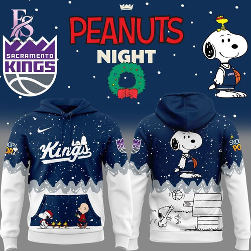 Sacramento Kings x Peanuts Night Snoopy Hoodie