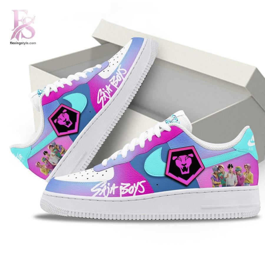 Saja Boy KPop Demon Hunters Air Force Sneaker