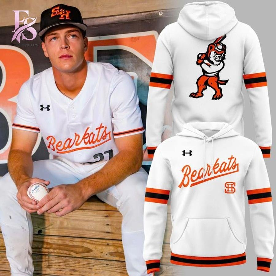 Sam Houston Bearkats Baseball The Retros Uniform Hoodie