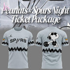 San Antonio Spurs 2026 Peanuts Night Shirt