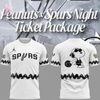 San Antonio Spurs 2026 Peanuts Night Shirt