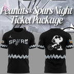 San Antonio Spurs 2026 Peanuts Night Shirt