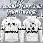 San Antonio Spurs Peanuts Night 2026 Hoodie