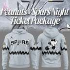 San Antonio Spurs Peanuts Night 2026 Hoodie