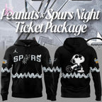 San Antonio Spurs Peanuts Night 2026 Hoodie