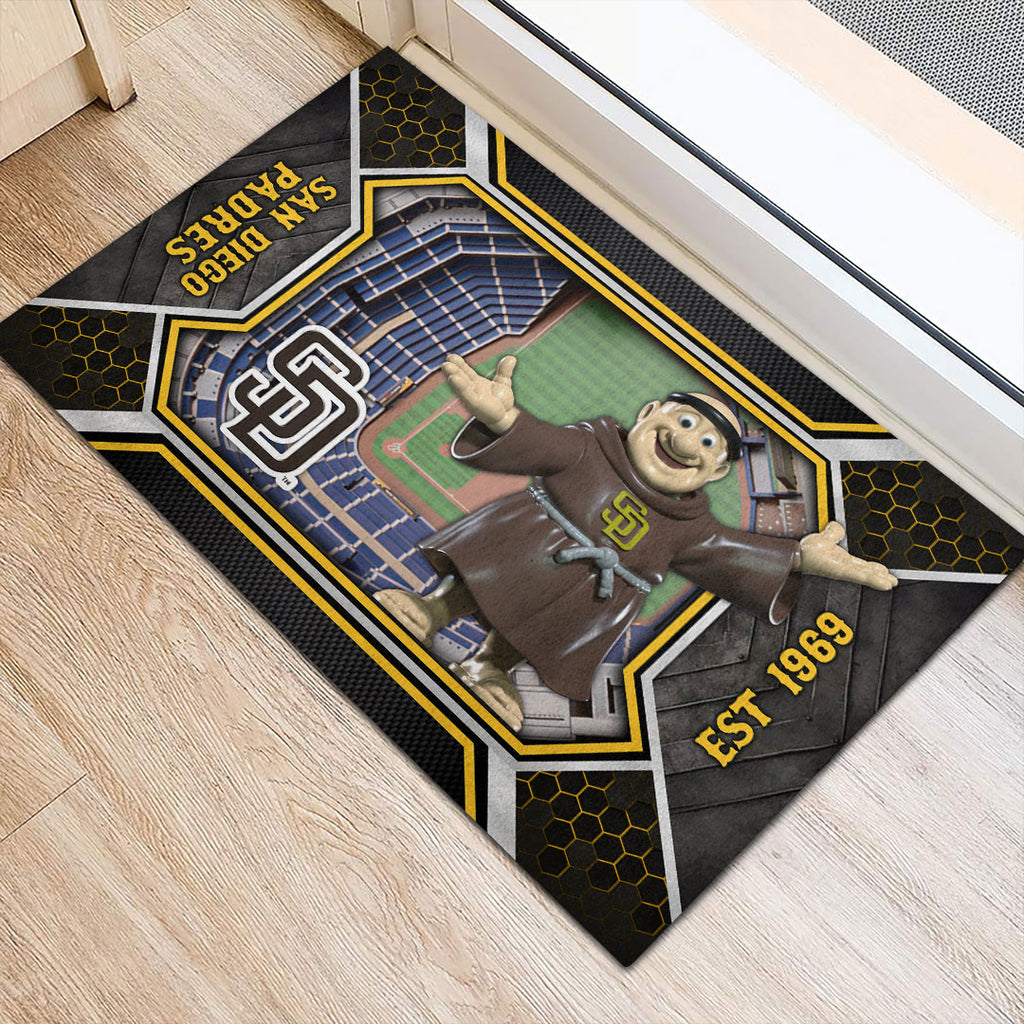 San Diego Padres Custom Doormat – HOATT13093
