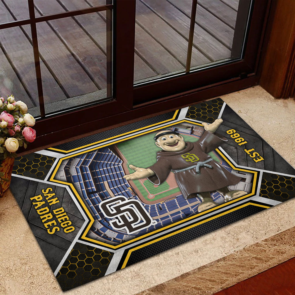 San Diego Padres Custom Doormat – HOATT13093