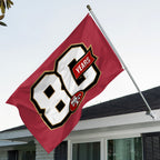 San Francisco 49ers 80th Anniversary 2026 3D Double-side House Flag – TMTHU5043