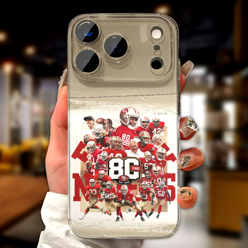 San Francisco 49ers 49ers 80th Anniversary 2026 Phone Case – GNE5898