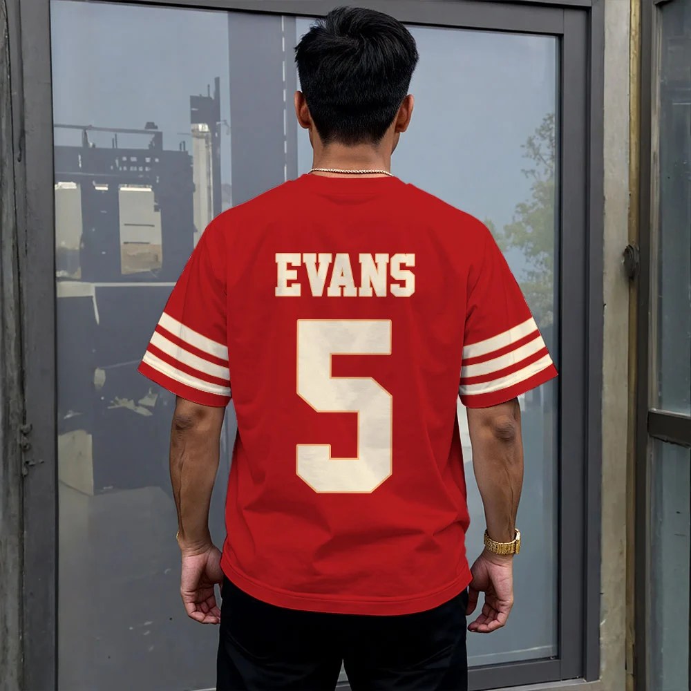 San Francisco 49ers x Mike Evans 3D Apparel – MAITM15429