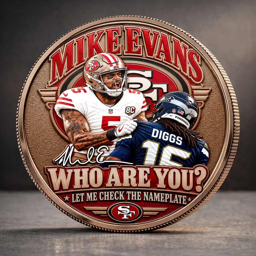 San Francisco 49ers x Mike Evans Commemorative Coin – MAITM15428