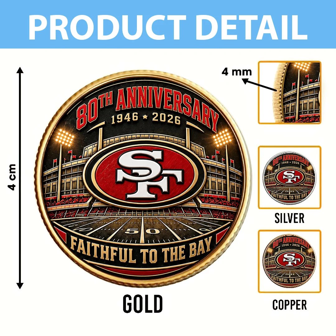 San Francisco 49ers 80th Anniversary Commemorative Coin – MAITM15426