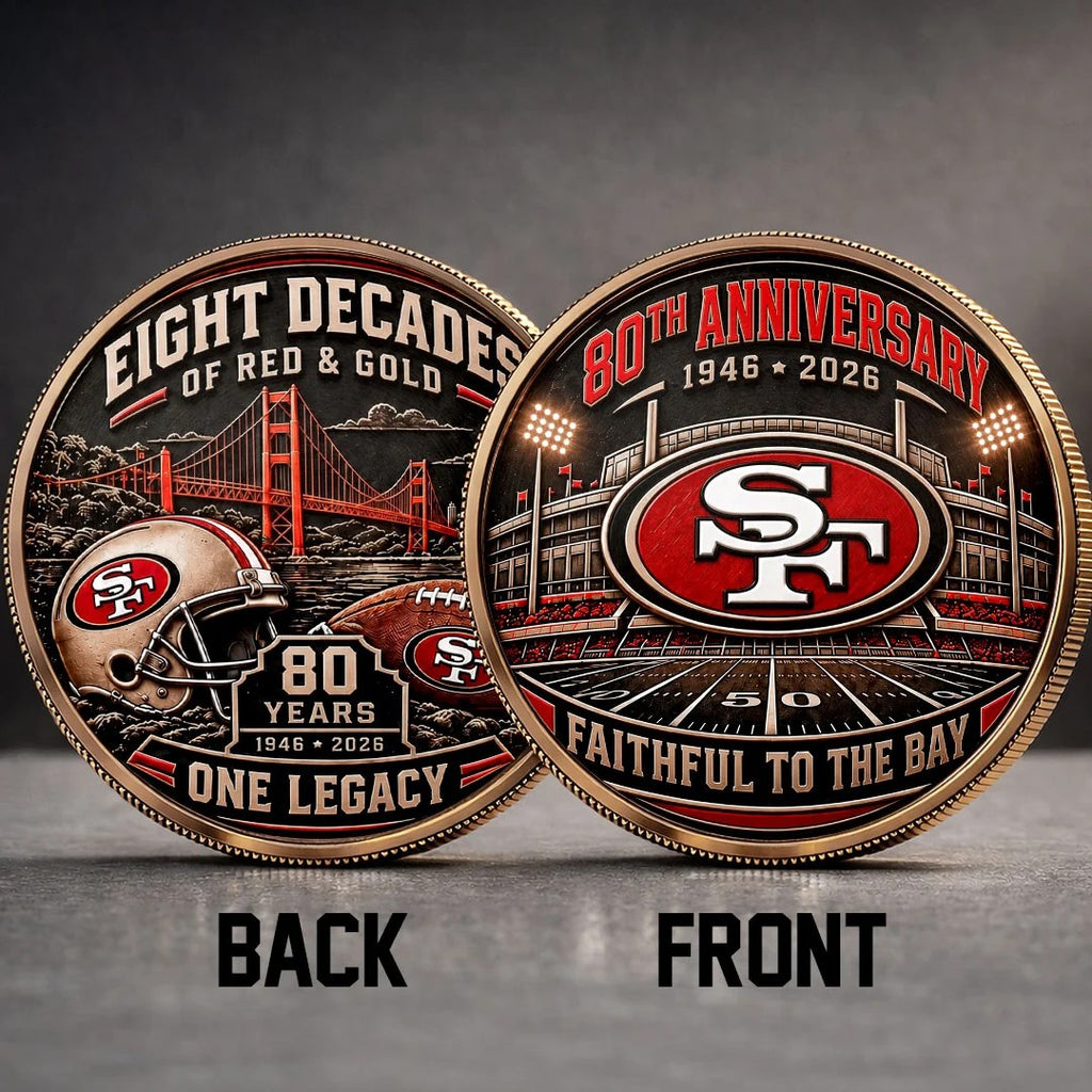 San Francisco 49ers 80th Anniversary Commemorative Coin – MAITM15426