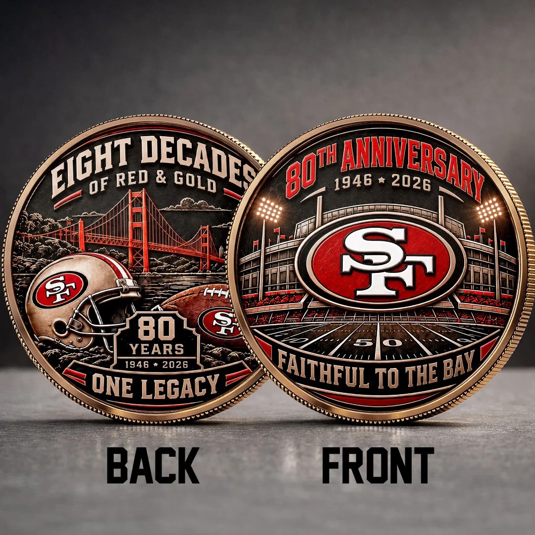 San Francisco 49ers 80th Anniversary Commemorative Coin – MAITM15426