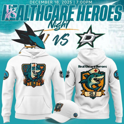 San Jose Sharks 2026 Healthcare Heroes Hoodie