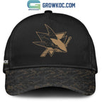 San Jose Sharks Salute To Service Veterans Day Hoodie Shirt