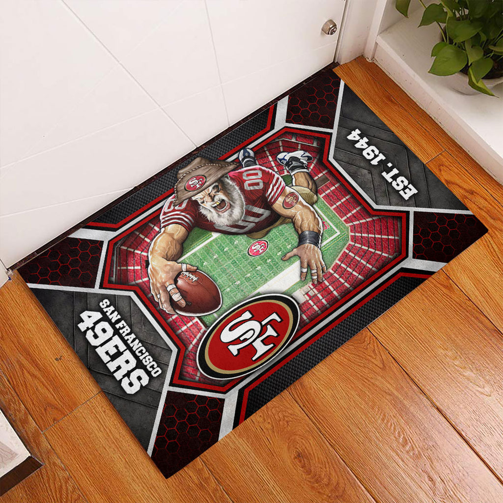 San Francisco 49ers Custom Doormat – HOATT12635