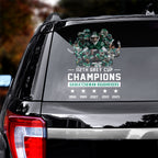 Saskatchewan Roughriders 2025 Grey Cup Champions 3D Car Sticker – TANTN18843