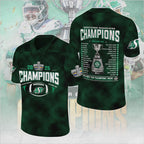 Saskatchewan Roughriders 2025 Grey Cup Champions 3D Football Jersey – MAITM13852