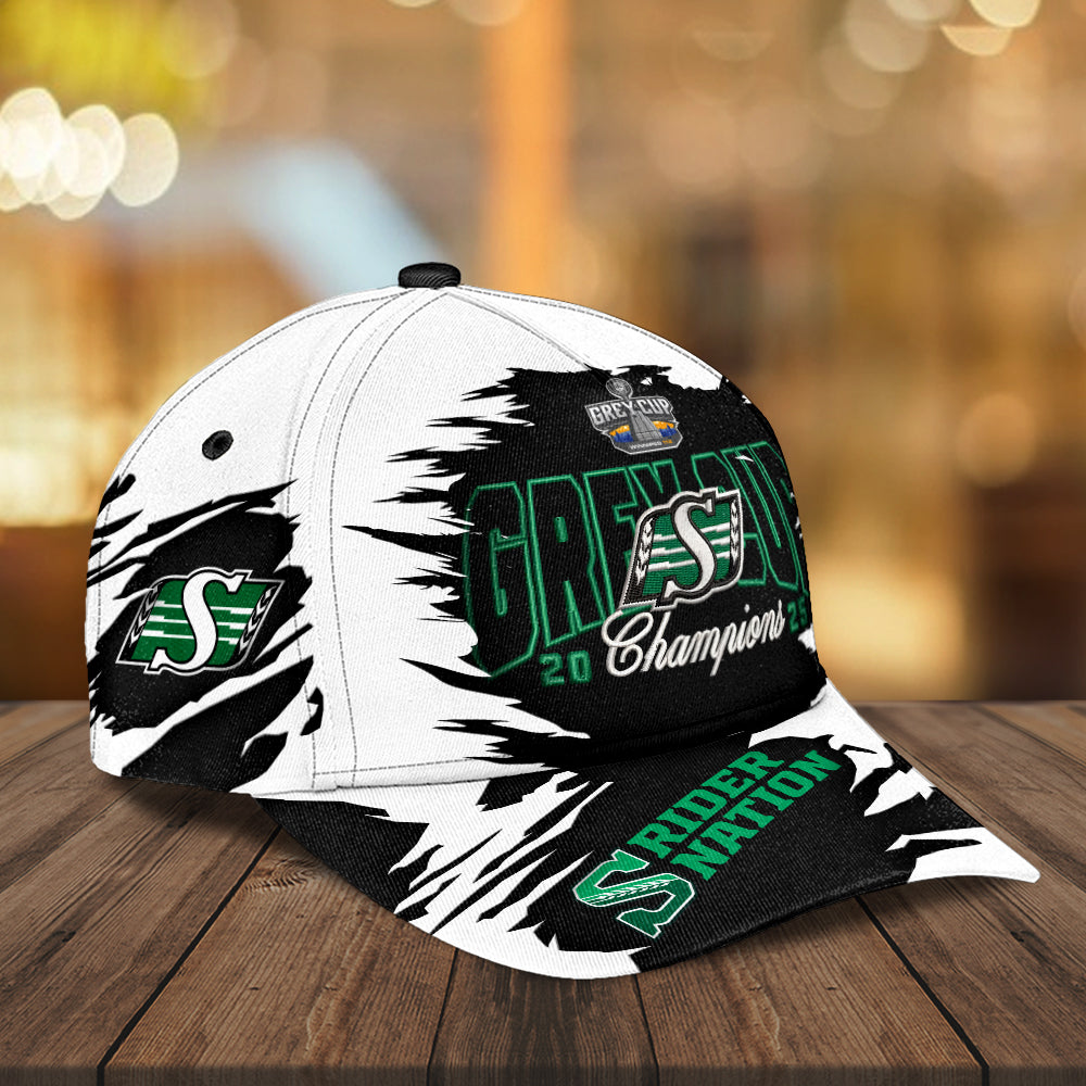 Saskatchewan Roughriders 2025 Grey Cup Champions Classic Cap – MAITM13798